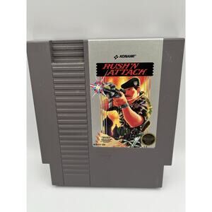 Rush'n Attack (Nintendo Entertainment System, 1987) NES Authentic 5 SCREW!